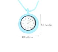 VANZACK 1Pc Mini Quartz Nurse Watch with Hanging Rope Present for Doctors Nurses Stylish Design Easy Viewing Durable Practical Accessory