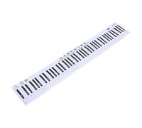 VANZACK 1Pc Portable Key Piano Keyboard Note Chart Practice Guide for Beginners Safe Durable Material Familiarization for Students