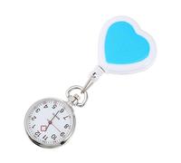 VANZACK 1Pc Retractable Nurse Pocket Watch with Delicate Design Movement Heart Shaped for Doctors and Medical Professionals Smooth Premium