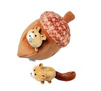 VANZACK 1set Pet Dog Interactive Chew Toy Plush Squeaky for Engaging Playtime for Teething Puppies and Energetic Dogs Promotes Healthy Chewing and Bonding Activities