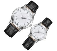 VANZACK 2 Pcs Luminous Lovers Watch Romantic Couple Wristwatch for Men Women Stylish Analog Design for Casual Formal Occasions for Dating Special Moments