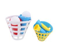 VANZACK 2 Sets Ball Launch Catch Kit for Outdoor Park Games Small and Large Catapult Pitcher with Balls Enhances Coordination and Flexibility for Active Play