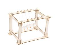 VANZACK 2 Sets DIY Newton's Cradle Physics Experiment Kit for Educational Scientific with Balance Balls and Pendulum Motion for Hands Science Exploration and Stress Relief