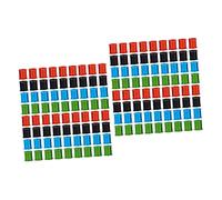 VANZACK 200pcs Colorful Pigeon Leg Bands Racing for Easy Identification of Homing Pigeons for Marking Different Breeds and Hatches