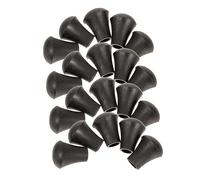 VANZACK 20pcs Drum Set Rubber Support Sleeves Durable Slip Drum Foot Pads Stable Percussion Accessories for Acoustic and