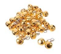 VANZACK 20pcs Fishing Pole Bells Fast Clip Iron Bite Alarm for Rod Tips | Portable Dual Alert Design, Stable Clamp Fixation, False Signal Resistance, Night and Outdoor Fishing Use