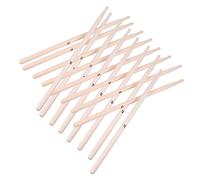 VANZACK 20pcs Maple Drum Sticks Ergonomic Design for Drummers for Beginners Music Enthusiasts Safe Practical Percussion Accessories