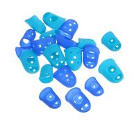 VANZACK 20pcs Silicone Guitar Finger Guards Soft Comfortable Finger Tips Covers for Acoustic Classical Electric Guitars Protect Your Improve Playing Technique