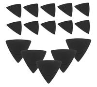 VANZACK 20Pcs Slip Folk Guitar Picks Triangle Black Abs Material Lightweight Easy to Carry Three Thickness Options Essential Accessory for Musicians