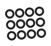 VANZACK 20Pcs Trumpet Felt Washers General-Purpose Replacement Pads for Trumpet Keys Easy to Replace Black Felt Mat Accessories for Performance