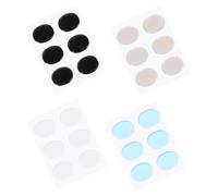 VANZACK 24pcs Drum Silencer Pad Silicone Self-stick Dampening Gel Pads for Drum Tone Control Mute Cushion for Practice Use