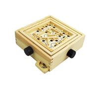 VANZACK 25-Level Wooden Maze Puzzle Game for Boys and Girls Educational Board Game Toy for Toddlers Intellectual Ball Puzzle Toy