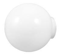 VANZACK 25Cm Acrylic Globe Replacement Shade Frosted Lamp Cover for Outdoor Wall Lights and Street Lamp Posts
