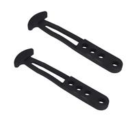 VANZACK 2pcs Adjustable Shaped Rubber Ladder Strap with Secure Retaining Latch Band for Yacht Telescoping Ladders Fit Boat Mounting Accessory