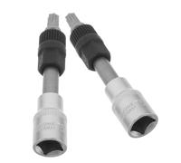 VANZACK 2pcs Alternator Pulley Removal Tool Metal Socket 50 Teeth