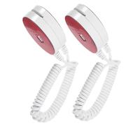 VANZACK 2pcs Anti-lost Remote-control Rope with Adhesive Hook Portable Home Accessory for Remote Controls Tablets Phones Practical Easy to Install Prevents Loss in Hotels and Restaurants