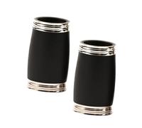 VANZACK 2pcs B Flat Soprano Clarinet Pitch Tuning Tubes Sound Tuning Compact Pitch for Clarinet Basics