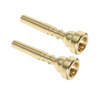 VANZACK 2pcs Brass Trumpet Mouthpiece Design for Easy Replacement Suitable for Beginners and Professionals Compatible with Various Trumpet Models for Music Classes and Live Performances