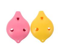 VANZACK 2pcs C Key Ocarina Wind Instrument for Students Portable Lightweight Musical Instrument with Resin Abs Construction Easy to Learn Design for Beginners Practicing Anytime