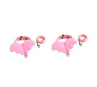 VANZACK 2pcs Cat Set Pink Cat Leash Pink Integrated Design Easy Traction No Harm to Pet