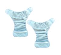 VANZACK 2pcs Cool Diapers High Elastic Mesh Reusable Cloth Diapers Summer Breathable Nappy Pad for Potty Training Newborn