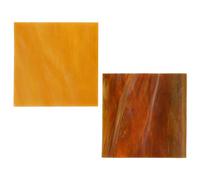VANZACK 2pcs Glass Sheet for Craft Making Mosaic Tiles for DIY Art and Church Murals