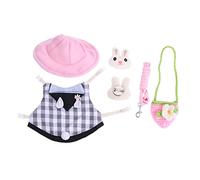 VANZACK 2pcs Halloween Rabbit Vest Harness Hamster Harness Leash Pet Suit Set Adorable Pet Accessories Comfortable for Walks