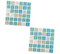 VANZACK 2pcs Hamster Cooling Mat Small for Comfort Lightweight and Easy to Move for Hamsters Guinea Pigs and Chinchillas Safe and Design
