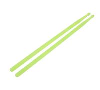 VANZACK 2pcs LED Drum Sticks 5a Percussion Sticks with Green Luminous Nylon Smooth Body round Shape for Night Practice