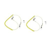 VANZACK 2pcs Meters Adjustable Bird Leash Anti-bite Elastic String Training Rope for Parrots Includes Various for Outdoor Activities Random Color