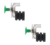 VANZACK 2pcs Mini Air Driven Biochemical Filter for Aquarium Fish Tank Compact and Filtration System for Aquariums Waste Removal and Water Clarity