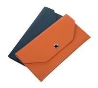 VANZACK 2pcs Mini Envelope Wallet for Women Slim Budget Cash Envelope Wallet Pu Leather Money Cash Organizer for Financial Planning and Everyday Use