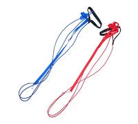 VANZACK 2pcs Pet Bird Parrot Harness and Leash Adjustable Bird Flying Harness Traction Rope Red Pet Bird Training Harness