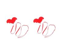 VANZACK 2pcs Pet Harness Leash Angel Wing Collar for Cats Dogs H-shape Cable Breathable Material Comfortable Buckle Easy to Use for Summer