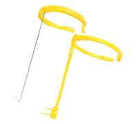 VANZACK 2pcs Pig Insemination Clip Sow Clip Large Insemination for Farm Use Material
