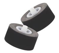 VANZACK 2Pcs Pinch Roller for Tape Recorder Replacement Rubber Pulley Bearing Wheel for Audio Cassette Player and Video Recorder Repair Compact and Wear-resistant Accessories