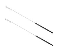 VANZACK 2pcs Puppet Arm Manipulation Rods Halfbody Hand Control Tools for Puppetry Shows with Rods and Plastic Sleeves Ergonomic Design for Precise Puppet Movement and Enhanced Performance