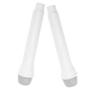 VANZACK 2pcs Realistic Toy Microphone Handheld Fake Mic for Boys and Girls Role Play Singing and Performances for Parties and Creative Play