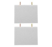 VANZACK 2pcs Scrubbing Claw Platform Pumice Stone Bird Perch for Parakeet Cockatiel Budgie Cage Accessory Beak Grinding Station