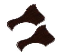 VANZACK 2pcs Self Adhesive Duck Shape Guitar Pickguard Scratch Acoustic Ukulele Bass Protection Plate Easy DIY Installation Unique Musical Instrument Scratch Guard