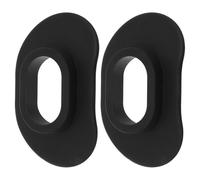 VANZACK 2pcs Silicone Diving Regulator Lip Cover for Scuba Diving with Comfortable Experience and Versatile Use Black Protector for Swimming