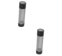 VANZACK 2pcs Stainless Steel Aquarium Filter Intake Guard Shrimp Safe Mesh Strainer for Fish Tanks Prevents Debris Easy to Clean Inlet for Tropical Fish and