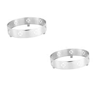 VANZACK 2pcs Stove Wind Cover for Camping Stove Energy Saving Windshield Insulation Circle Kitchen Gadget for Outdoor Use