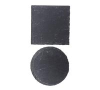 VANZACK 2pcs Turtle Basking Platform Durable Rock Feeding Dish for Tortoises and Reptiles Moisture-absorbing Surface for Crawling and Sunbathing Rectangular Round