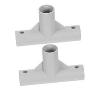 VANZACK 2pcs Way Plastic Playpen Connectors Replacement Fence Fittings for Safety Fence DIY Assembly with Smooth Finish and Strong Structural Support