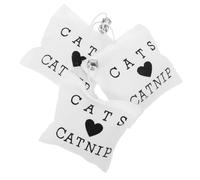 VANZACK 2sets Catnip Sack Toy for Cats Scratch-resistant Durable Catnip Balls Included 3pcs*2