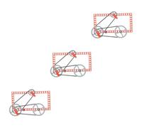 VANZACK 3 Sets DIY Educational Gear Pulley Model Kit for Science Experiments Smooth Touch Mechanical Transmission for Boys and Handmade Bike Rotation Principle Stem Learning