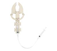 VANZACK 3 Sets Hydraulic Robotic Arm DIY Kit Wooden Mechanical Model Stem Educational for Boys Bionic Hand Assembly Puzzle for Engineering Learning and Family Fun