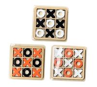 VANZACK 3 Sets Toe Board Games Family Coffee Table for Living Room Decor Stress Relief and Educational Fun for Adults