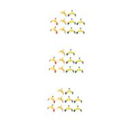 VANZACK 30 pcs Finger Balancing Bird Educational Gravity Eagle Physics Science Props for Learning Curiosity Development Safe Plastic Material Random Color